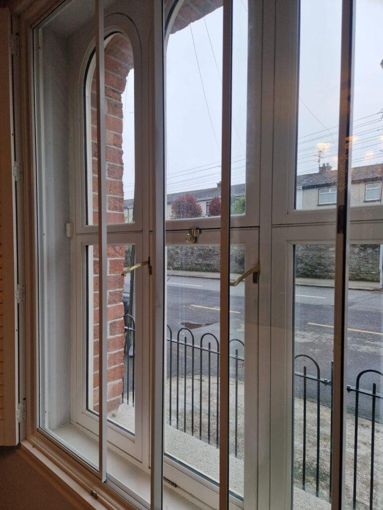 Secondary Glazing installed at a busy road for noise reduction